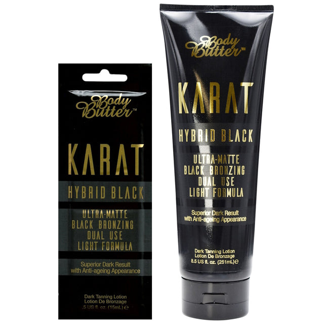 Body Butter Karat Hybrid Black – Ultra Matte Bronzer product packaging