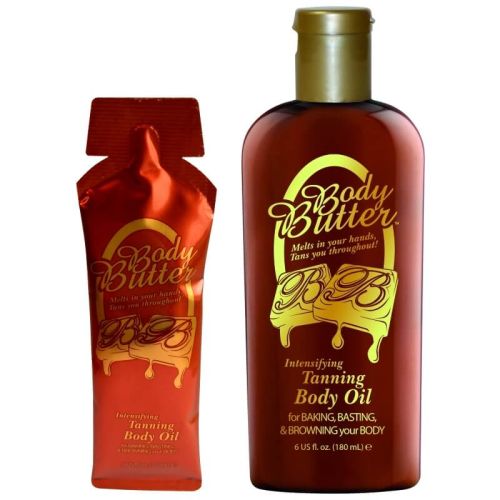 Body Butter Intensifying Tanning Body Oil product packaging